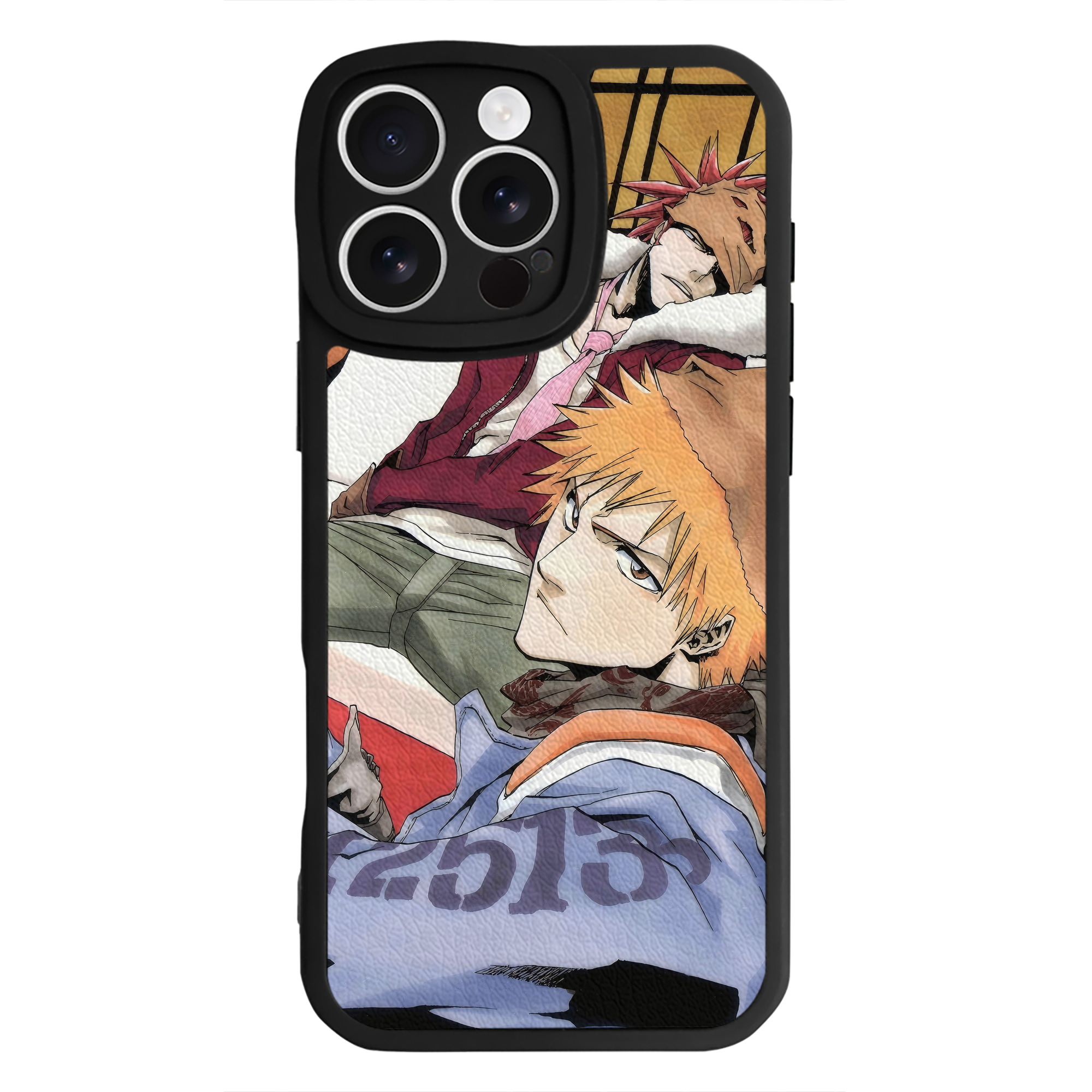 （画像用） ブリーチ BLEACH 【iPhone 16シリーズ対応】シリコンスマホケース（レザー調） 材質：シリコン